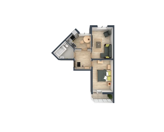 2-комнатная квартира в ЖК «Ломоносов»