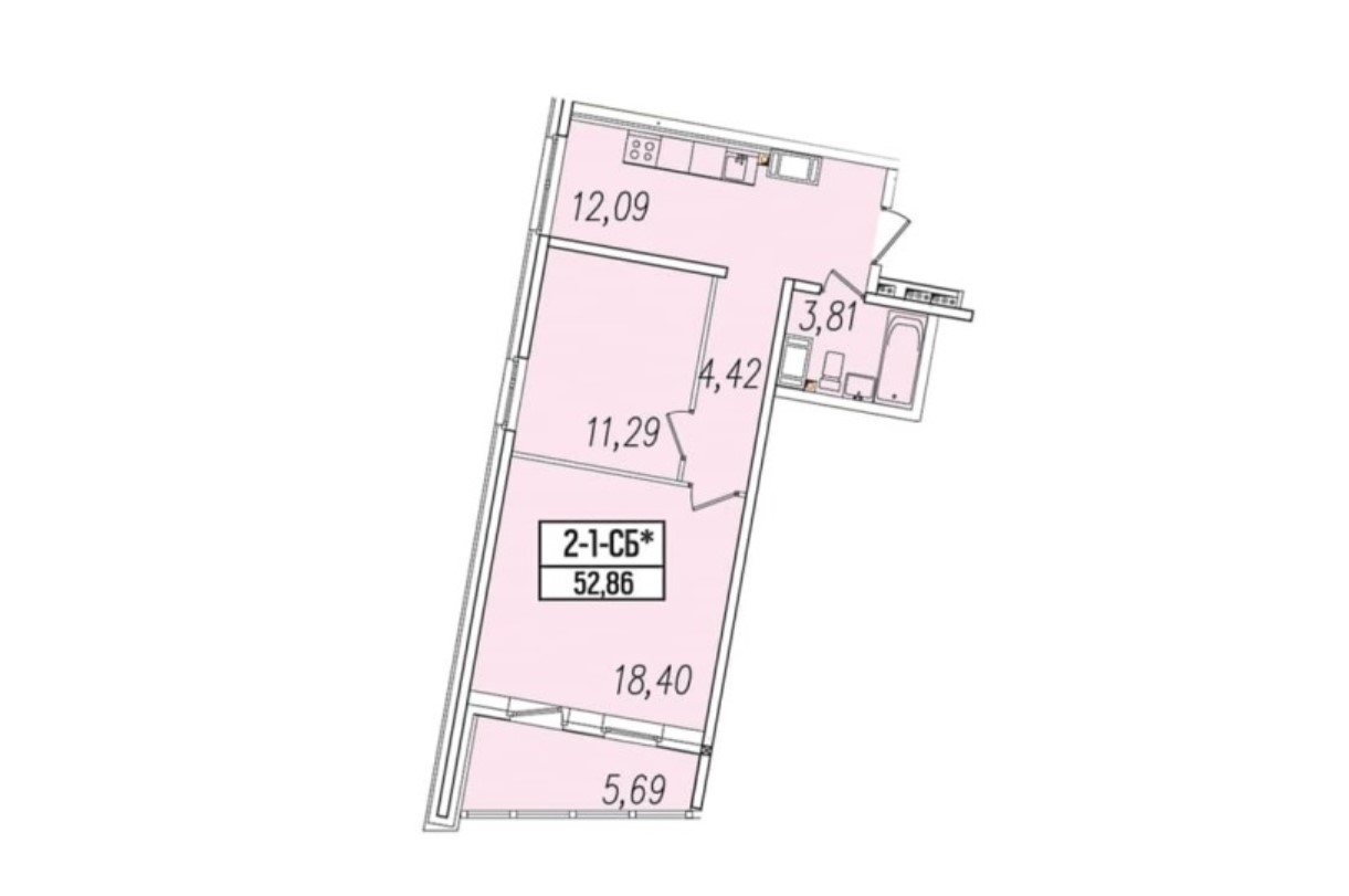 2-комнатные апартаменты в Апарт-отель VALO