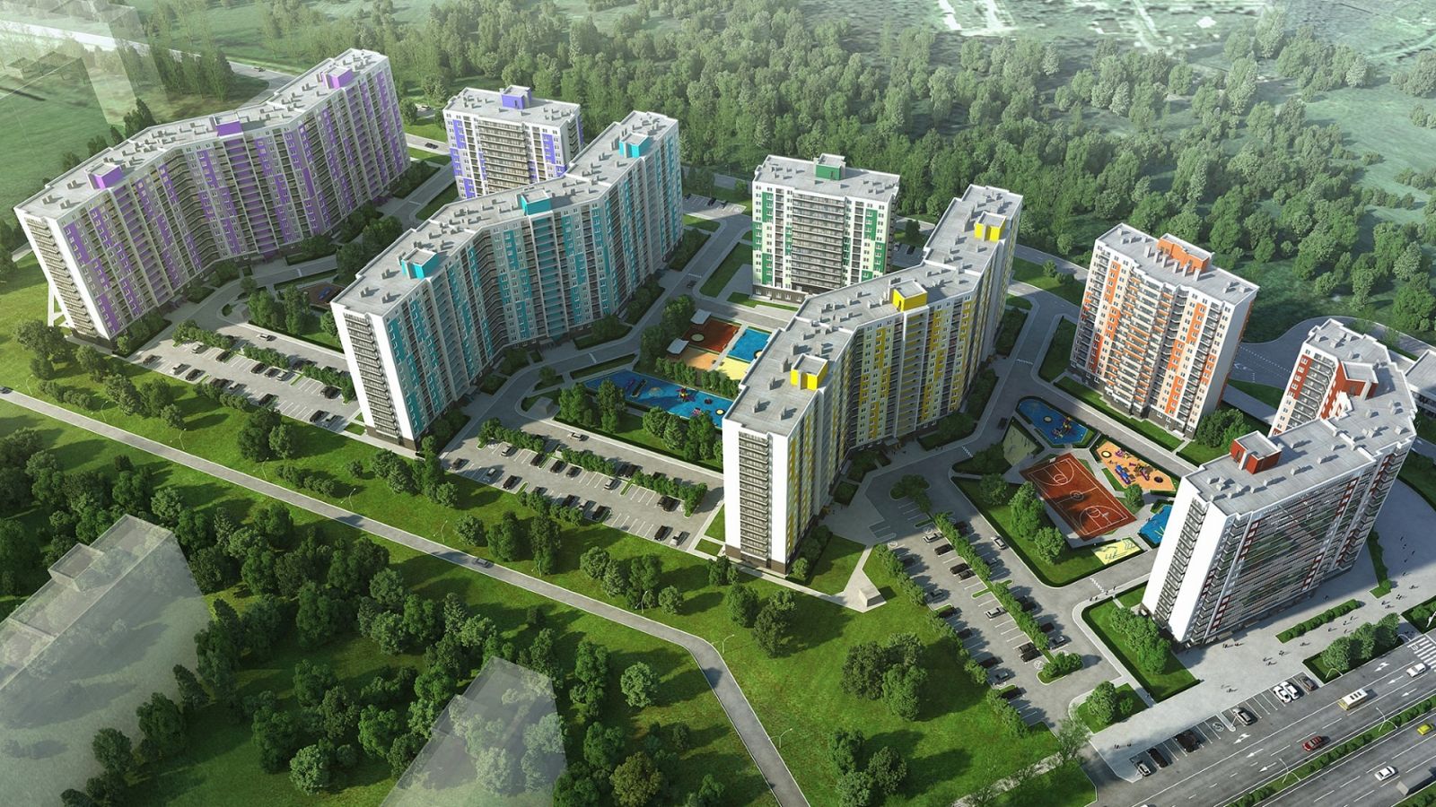 жк цвета радуги мавис