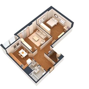 2-комнатная квартира в ЖК «Эврика»